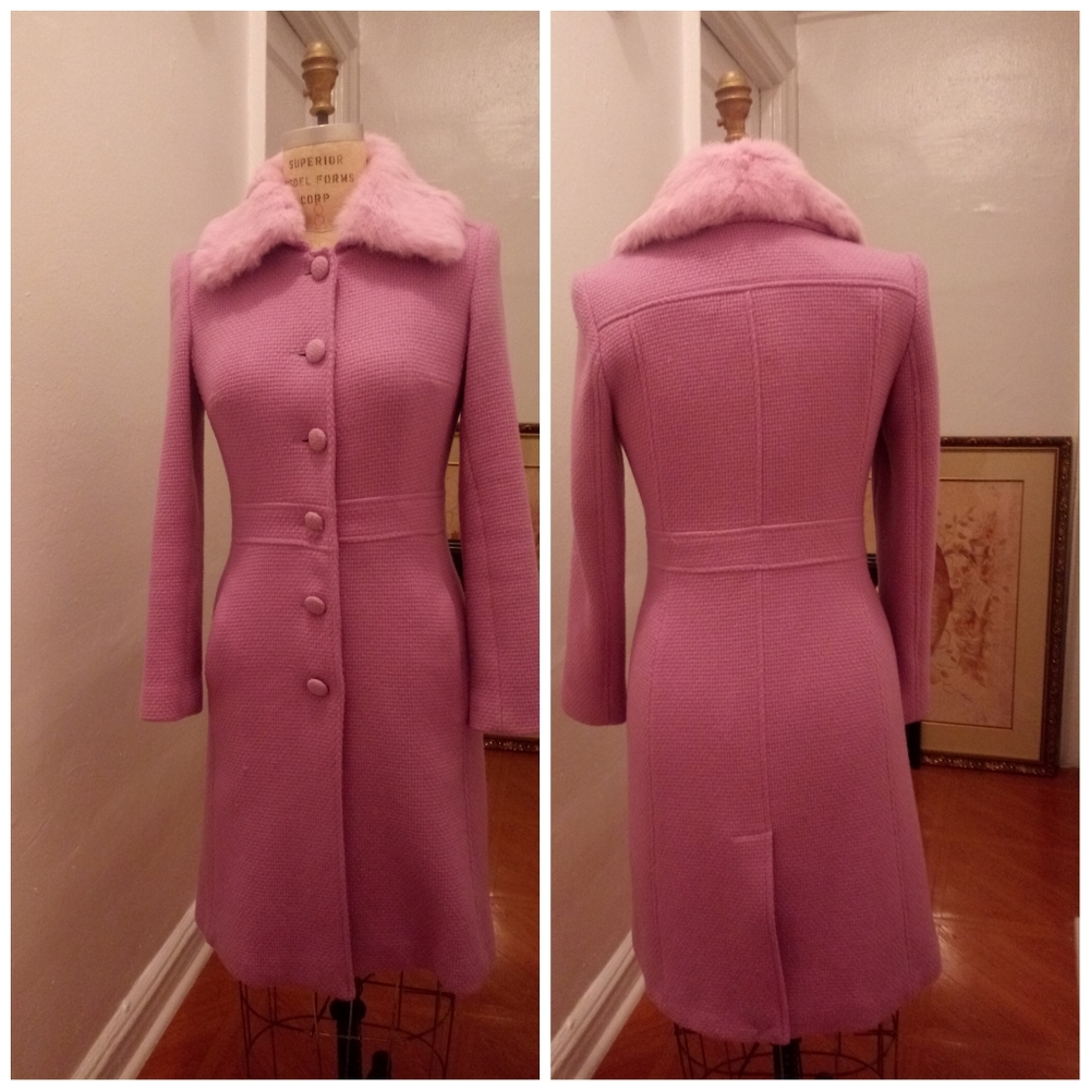 MALVIN RICHARDS WOOL COLLAR COAT FOR WOMEN